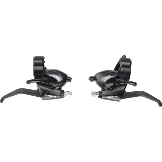 Shift/Brake Lever Set - 3 x 7 Speed Shimano ST-EF41